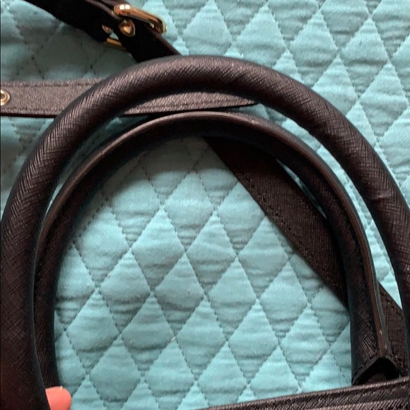 Rebecca Minkoff black saffiano Amorous tote - Picture 5 of 9